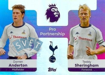 Darren Anderton / Teddy Sheringham Tottenham Hotspur Topps Premier League 2026 Pro Partnership #377