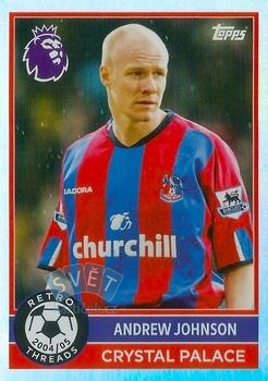 Andrew Johnson Crystal Palace Topps Premier League 2026 Retro Threads #388