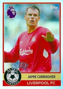 Jamie Carragher Liverpool Topps Premier League 2026 Retro Threads #391
