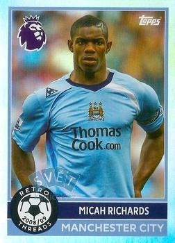 Micah Richards Manchester City Topps Premier League 2026 Retro Threads #392