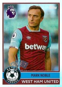 Mark Noble West Ham United Topps Premier League 2026 Retro Threads #397