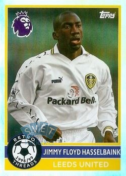 Jimmy Floyd Hasselbaink Leeds United Topps Premier League 2026 Retro Threads #400