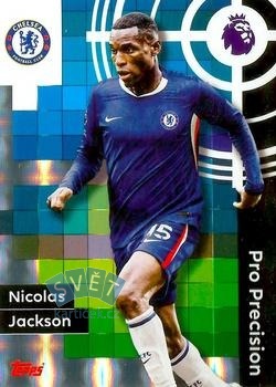 Nicolas Jackson Chelsea Topps Premier League 2026 Pro Precision #406