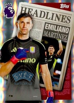 Emiliano Martinez Aston Villa Topps Premier League 2026 Headlines #442