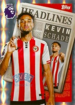 Kevin Schade Brentford Topps Premier League 2026 Headlines #443