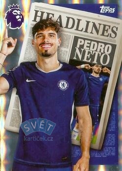 Pedro Neto Chelsea Topps Premier League 2026 Headlines #444