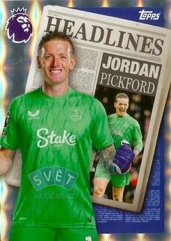Jordan Pickford Everton Topps Premier League 2026 Headlines #445