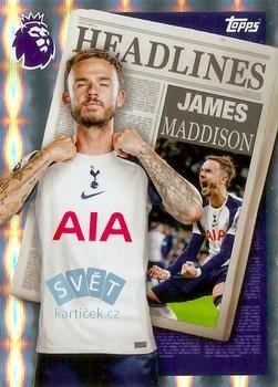 James Maddison Tottenham Hotspur Topps Premier League 2026 Headlines #450
