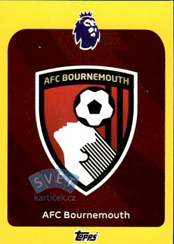 Team Badge AFC Bournemouth Topps Premier League 2026 Yellow Parallel #37