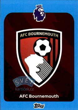Team Badge AFC Bournemouth Topps Premier League 2026 Blue Parallel #37
