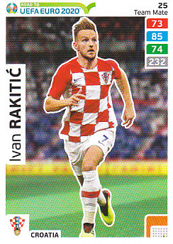 Ivan Rakitic Croatia Panini Road to EURO 2020 #25