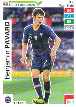 Benjamin Pavard France Panini Road to EURO 2020 #74