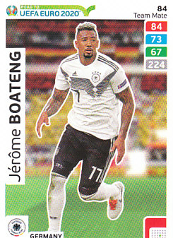 Jerome Boateng Germany Panini Road to EURO 2020 #84