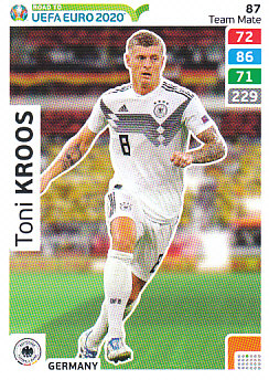 Toni Kroos Germany Panini Road to EURO 2020 #87