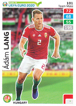 Adam Lang Hungary Panini Road to EURO 2020 #101