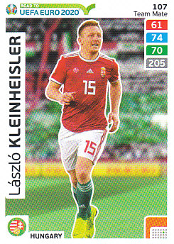 Laszlo Kleinheisler Hungary Panini Road to EURO 2020 #107