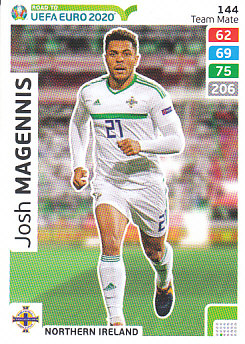 Josh Magennis Northern Ireland Panini Road to EURO 2020 #144