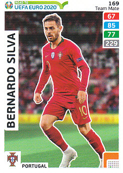 Bernardo Silva Portugal Panini Road to EURO 2020 #169