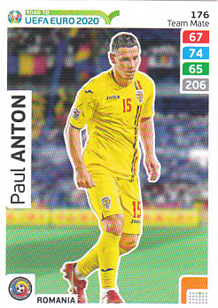 Paul Anton Romania Panini Road to EURO 2020 #176