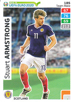 Stuart Armstrong Scotland Panini Road to EURO 2020 #185