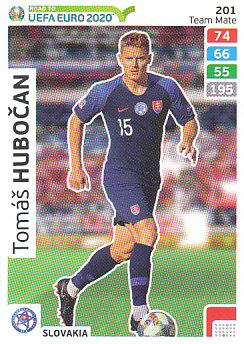 Tomas Hubocan Slovakia Panini Road to EURO 2020 #201