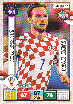 Ivan Rakitic Croatia Panini Road to 2018 World Cup #CRO07