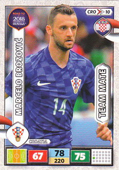 Marcelo Brozovic Croatia Panini Road to 2018 World Cup #CRO10