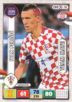 Ivan Perisic Croatia Panini Road to 2018 World Cup #CRO15