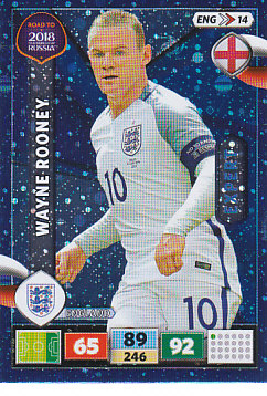Wayne Rooney England Panini Road to 2018 World Cup Expert #ENG14