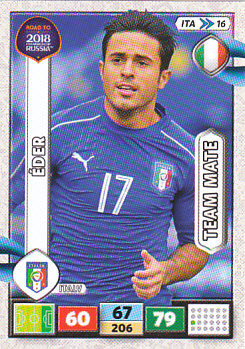 Eder Italy Panini Road to 2018 World Cup #ITA16