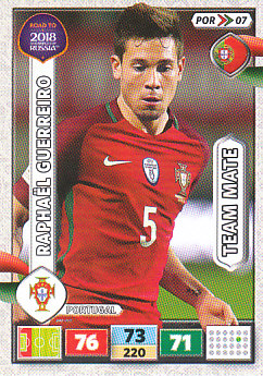 Raphael Guerreiro Portugal Panini Road to 2018 World Cup #POR07