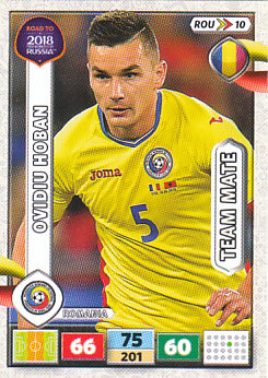 Ovidiu Hoban Romania Panini Road to 2018 World Cup #ROU10