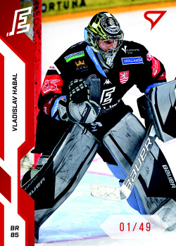 Vladislav Habal Karlovy Vary Tipsport ELH 2022/23 SportZoo 2. serie Red /49 #339
