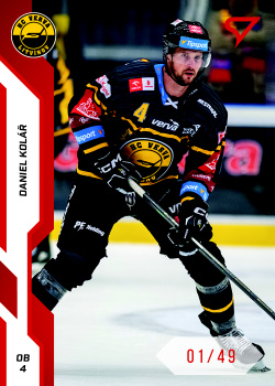 Daniel Kolar Litvinov Tipsport ELH 2022/23 SportZoo 2. serie Red /49 #350