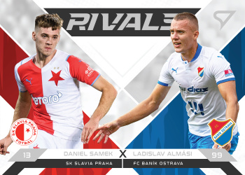 Samek Almasi Slavia Praha/Banik Ostrava SportZoo FORTUNA:LIGA 2021/22 1. serie Rivals #R-VT