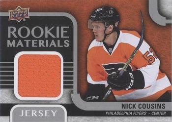 Nick Cousins Philadelphia Flyers Upper Deck 2015/16 Series 2 Rookie Materials #RM-NC