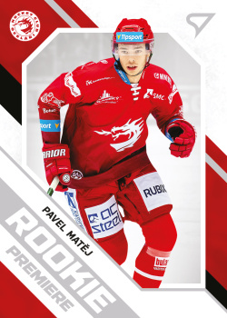 Pavel Matej Trinec Tipsport ELH 2021/22 SportZoo 2. serie Rookie Premiere #RP-11