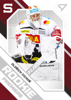Oldrich Cichon Sparta Tipsport ELH 2021/22 SportZoo 2. serie Rookie Premiere #RP-14
