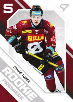 Tomas Tomek Sparta Tipsport ELH 2021/22 SportZoo 2. serie Rookie Premiere #RP-15