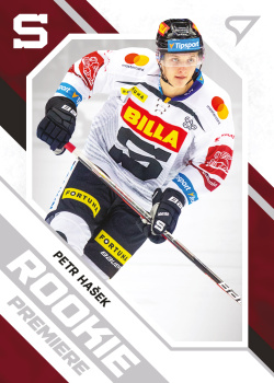 Petr Hasek Sparta Tipsport ELH 2021/22 SportZoo 2. serie Rookie Premiere #RP-16