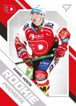 Daniel Hercik Pardubice Tipsport ELH 2021/22 SportZoo 2. serie Rookie Premiere #RP-21