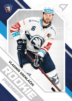 Vladimir Kremlacek Plzen Tipsport ELH 2021/22 SportZoo 2. serie Rookie Premiere #RP-25