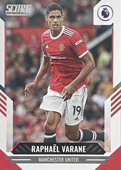 Raphael Varane Manchester United Panini Score Premier League 2021/22 #63