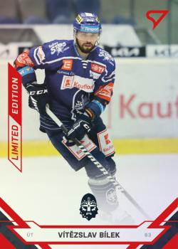 Vitezslav Bilek Kladno Tipsport ELH 2021/22 SportZoo 2. serie Red /49 #372