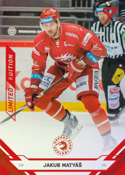 Jakub Matyas Trinec Tipsport ELH 2021/22 SportZoo 2. serie Red /49 #272