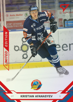 Kristian Afanasyev Vitkovice Tipsport ELH 2021/22 SportZoo 2. serie Red /49 #337