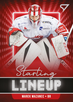 Marek Mazanec Trinec Tipsport ELH 2021/22 SportZoo 2. serie Starting LINEUP #SLU-01