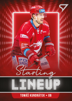 Tomas Kundratek Trinec Tipsport ELH 2021/22 SportZoo 2. serie Starting LINEUP #SLU-02