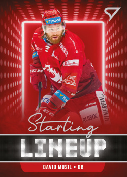David Musil Trinec Tipsport ELH 2021/22 SportZoo 2. serie Starting LINEUP #SLU-03