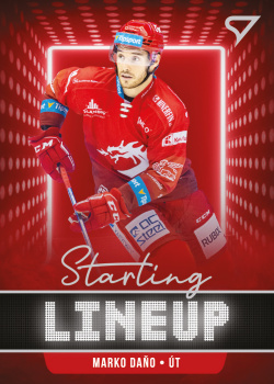 Marko Dano Trinec Tipsport ELH 2021/22 SportZoo 2. serie Starting LINEUP #SLU-06